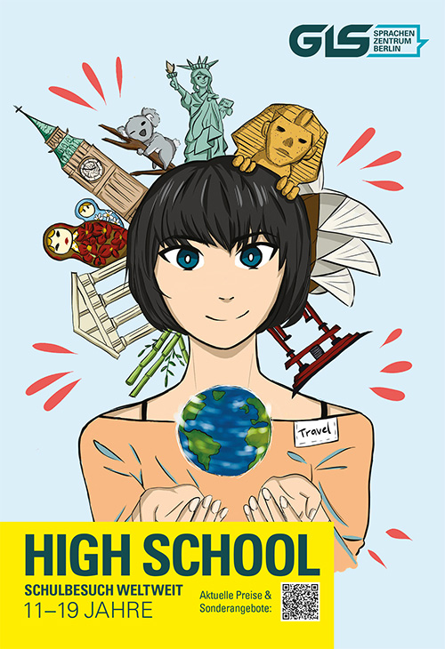 High School Katalog von GLS zum Thema High School Austauschjahr im Ausland